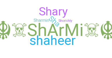 الاسم المستعار - Sharmi