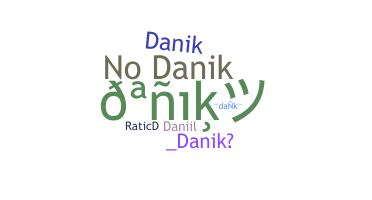 الاسم المستعار - danik