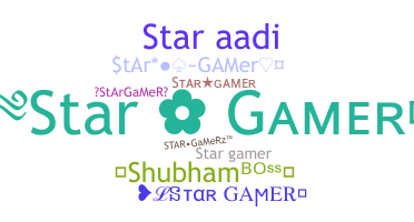 الاسم المستعار - StarGamer