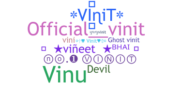 الاسم المستعار - Vinit
