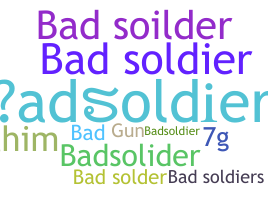 الاسم المستعار - badsoldier
