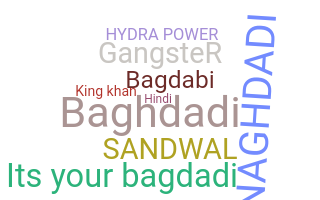 الاسم المستعار - Bagdadi