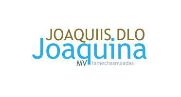 الاسم المستعار - Joaqui
