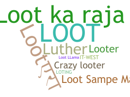 الاسم المستعار - Loot