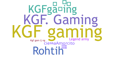 الاسم المستعار - KGFgaming