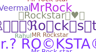 الاسم المستعار - MrRockstar