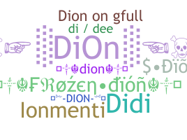 الاسم المستعار - Dion