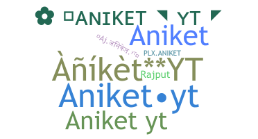 الاسم المستعار - Aniketyt