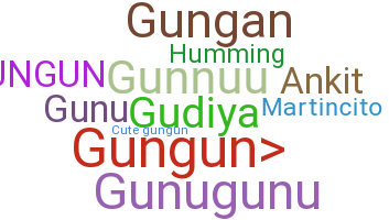 الاسم المستعار - Gungun