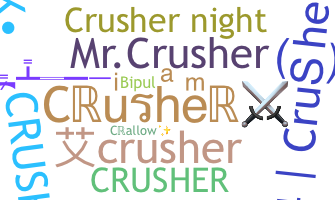 الاسم المستعار - Crusher