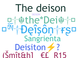 الاسم المستعار - Deison