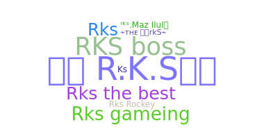 الاسم المستعار - rks