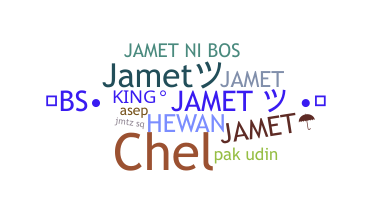 الاسم المستعار - Jamet