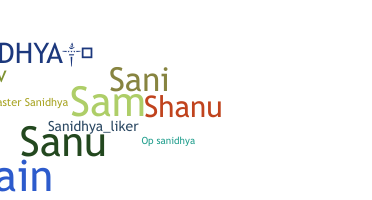 الاسم المستعار - Sanidhya