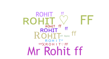 الاسم المستعار - Rohitff