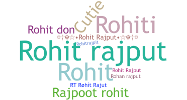 الاسم المستعار - RohitRajput