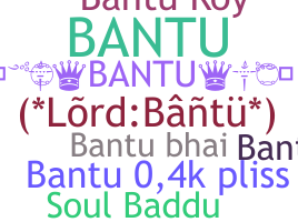 الاسم المستعار - Bantu