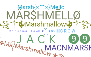 الاسم المستعار - Marshmallow