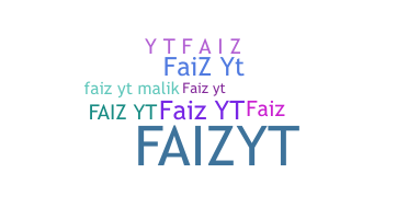 الاسم المستعار - Faizyt