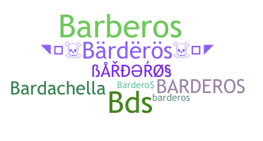 الاسم المستعار - Barderos