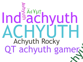 الاسم المستعار - Achyuth