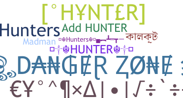 الاسم المستعار - hunters