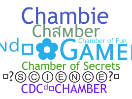 الاسم المستعار - Chamber