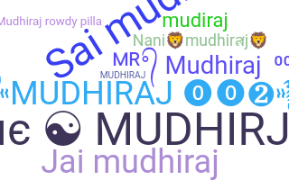 الاسم المستعار - Mudhiraj