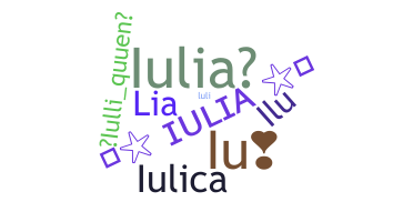 الاسم المستعار - Iulia