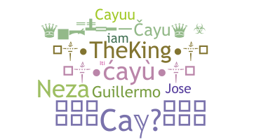 الاسم المستعار - Cayu