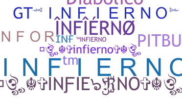 الاسم المستعار - INFIERNO