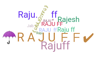 الاسم المستعار - RajuFF