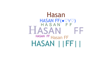 الاسم المستعار - Hasanff