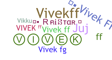 الاسم المستعار - VivekFF