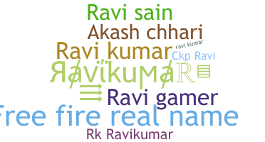 الاسم المستعار - Ravikumar