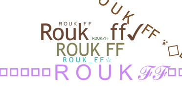 الاسم المستعار - RoukFF