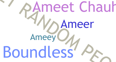 الاسم المستعار - ameet
