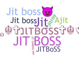 الاسم المستعار - Jitboss