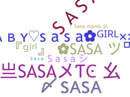 الاسم المستعار - sasa
