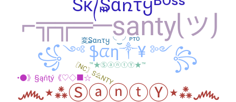 الاسم المستعار - Santy