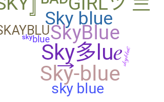الاسم المستعار - skyblue