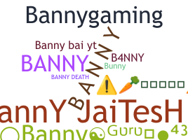 الاسم المستعار - Banny