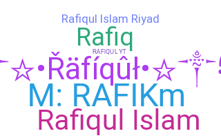الاسم المستعار - Rafiqul