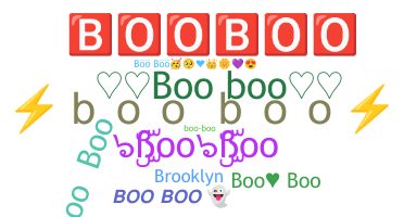 الاسم المستعار - Booboo