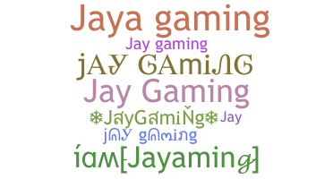 الاسم المستعار - JayGaming