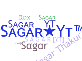الاسم المستعار - SagarYt