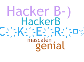 الاسم المستعار - Hackerb