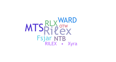 الاسم المستعار - Rilex