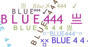 الاسم المستعار - BLUE444