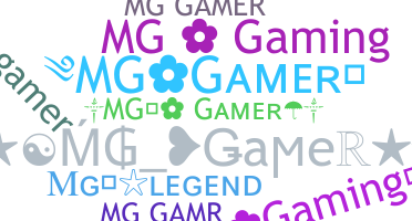 الاسم المستعار - Mggamer